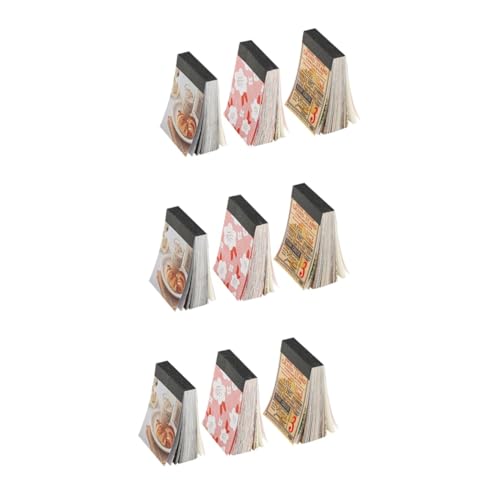SOIMISS 9 Stk kleiner Notizblock Sammelalbum liefert Scrapbooking-Aufkleber Memo-Notizbuch skizzen buch Taschennotizbuch Notizblöcke notizbuch für die arbeit Tagebuch-Notizbuch von SOIMISS