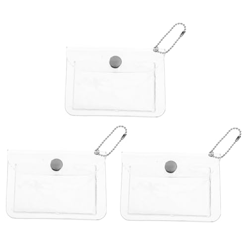 SOIMISS 9stücke Transparentes Kartenetui Und Münztasche Für Damen Mini Wallet Mit Einfachem Design Und Praktischem Stauraum Für Karten Und Münzen von SOIMISS