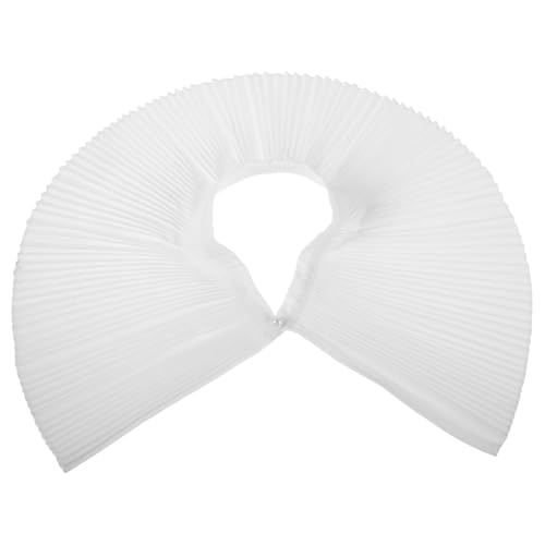 SOIMISS Abnehmbarer Faltenkragen für Stilvolle Oberteile Fächerform für Frühling Sommer Herbst Vielseitiges Accessoire für Damen von SOIMISS