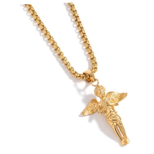 SOIMISS Anhänger Halskette Für Männer Aus Titanstahl Mit Detaillierter Verarbeitung Und Stilvollem Gebetsdesign Passend Zu Verschiedenen Kleidungsstilen von SOIMISS