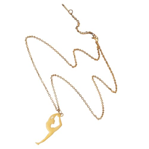 SOIMISS Anhänger Halskette Edelstahl Titanstahl Schmuck Damen Herren Kreative Lange Kette Modisches für Erwachsene Teenager von SOIMISS