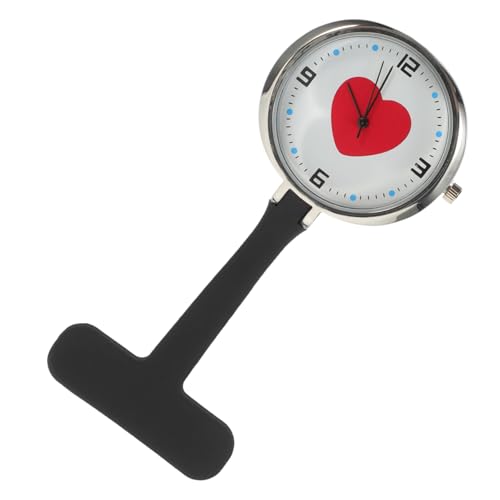 SOIMISS Ansteckuhr Für Krankenschwestern Leicht Lesbar Simplicity Taschenuhr Krankenschwesteruhr Anstecknadel Uhr Hängeuhr Krankenpflegeuhr von SOIMISS