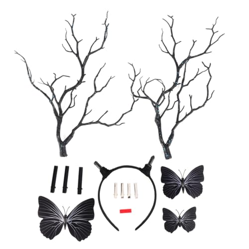 SOIMISS Antler Hair Hoop mit Zweig Design Leichter Party Haarschmuck Komfortables Stirnband für Damen Einzigartiges Kopfschmuck Accessoire für Oktoberfest und Zufällige Zufällige Farbe von SOIMISS