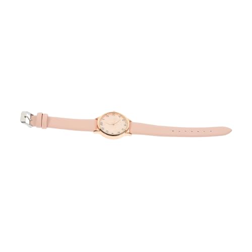 SOIMISS Armbanduhr Analog Für Damen Mit Stern- Lederband Schlichtes Design Handgelenkschmuck Leicht Ablesbare Uhr von SOIMISS