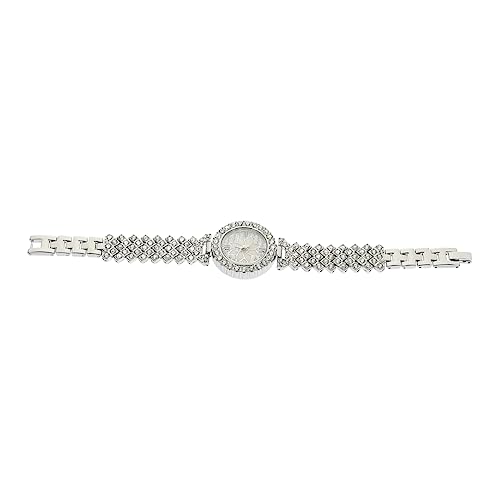 SOIMISS Armbanduhr Für Damen Mit Strass Verzierung Langlebige Materialien Präzise Zeitmessung Elegantes Design Für Various Anlässe von SOIMISS