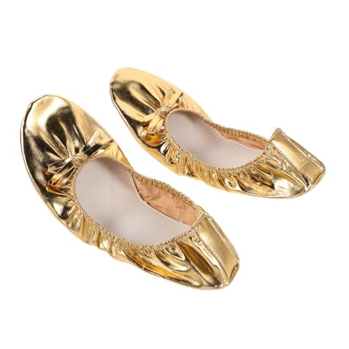 SOIMISS Ballet Tanzschuhe Damen Weiche Stoßdämpfende Split Sohle Leichte Tragbare Ballett und Yoga Schuhe für Bauch und Balletttanz Vielseitige Bequeme Tanzslipper von SOIMISS