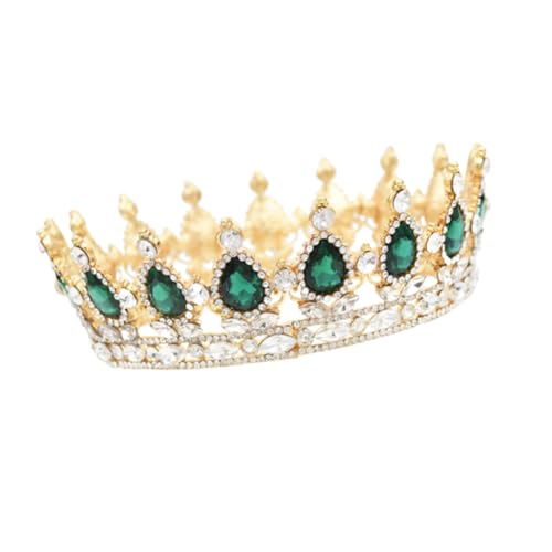 SOIMISS Barock Hochzeitskrone aus Langlebiger Legierung mit Funkelnden Strasssteinen Strahlender Kopfschmuck für Braut und Festliche Anlässe Attraktives Design in Blau für Frauen SOIMISS Barock Hochzeitskrone aus Langlebiger Legierung mit Funkelnden Strasssteinen Strahlender Kopfschmuck für Braut und Festliche Anlässe Attraktives Design in Blau für Frauen von SOIMISS