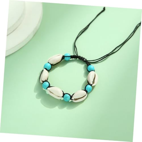 SOIMISS Boho Fußkette Damen Verstellbar Muschel Design Ethnische Strand Schmuck für Party Alltag Strandurlaub von SOIMISS