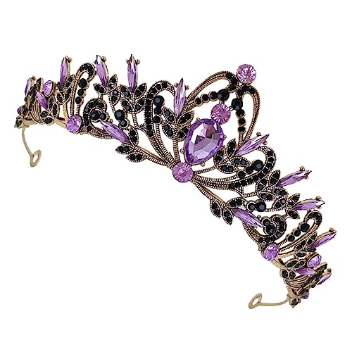 SOIMISS Braut Tiara Haarschmuck Stirnband mit Funkelnden Strasssteinen Langlebig und Rostfrei Geeignet für Hochzeit Geburtstag Brautjungfern und Festliche Anlässe Klassisches Prinzessinnen von SOIMISS