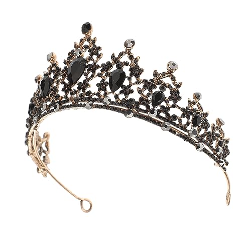 SOIMISS Brautkrone aus Langlebiger Legierung Barockes Vintage Stirnband für Damen und Mädchen Komfortabel und Robust für Hochzeiten Geburtstage Abschlussbälle und Festliche Anlässe von SOIMISS