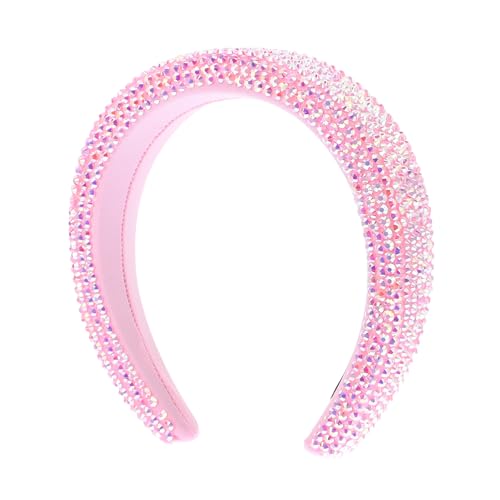 SOIMISS Breites Gepolstertes Stirnband Damen mit Funkelnden Strasssteinen Leichtes Haarband für Hochzeit Party Geburtstag und Festliche Anlässe Haltbares und Formstabiles Haaraccessoire SOIMISS Breites Gepolstertes Stirnband Damen mit Funkelnden Strasssteinen Leichtes Haarband für Hochzeit Party Geburtstag und Festliche Anlässe Haltbares und Formstabiles Haaraccessoire von SOIMISS