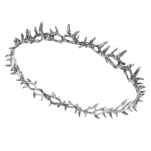 SOIMISS Bridal Crown Metal Headband Sturdy Lightweight Wedding Tiara Party Hair Jewelry Elegant Design For Anniversary Engagement Birthday Gift von SOIMISS