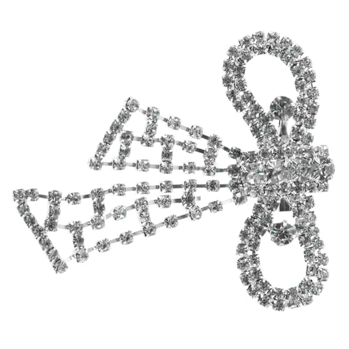 SOIMISS Brosche mit Glitzernder Schleifen Anstecker Vielseitig als Schuh Taschen Charm Sowie Reversnadel für Kleider und Anzüge Dekoratives Modeaccessoire von SOIMISS