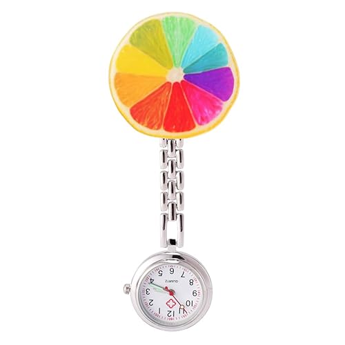 SOIMISS Bunte Krankenschwester Uhr Mit Clip, Edelstahl Taschenuhr FüR ÄRzte Und Pflegepersonal, HäNgeuhr FüR Zeitmessung Im Sanatorium Zeitnehmer des Sanatoriums SOIMISS Bunte Krankenschwester Uhr Mit Clip, Edelstahl Taschenuhr FüR ÄRzte Und Pflegepersonal, HäNgeuhr FüR Zeitmessung Im Sanatorium Zeitnehmer des Sanatoriums von SOIMISS