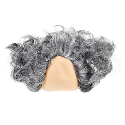 SOIMISS Bunte Lockige Perücke Orange Für Cosplay Halloween Und Partys Lustiges Haaraccessoire Und Leicht Für Maskeraden Und Festivals von SOIMISS