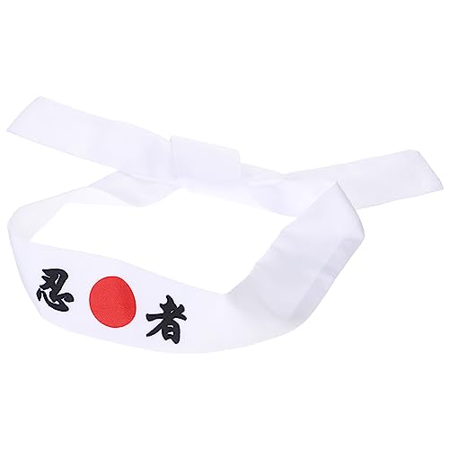 SOIMISS Haarband Afrikanische Kleidung Bushido Japanisches Stirnband Bedrucktes Sushi-Chef-Samurai-Stirnband Für Karate-Sport Kochen Küche Afrikanische Kleider Sport Stirnband von SOIMISS