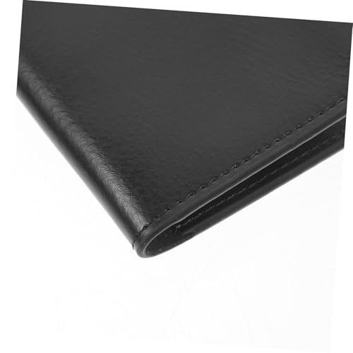 SOIMISS Business Card Holder Herren Echtleder Visitenkartenetui Schwarz Tragbar Leicht Praktisch Für Reisen Meetings Kartenaufbewahrung Organizer von SOIMISS