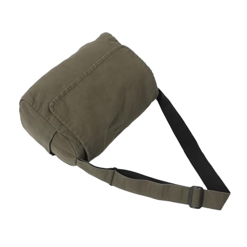 SOIMISS Canvas Messenger Bag Große Crossbody Tote Umhängetasche für Damen und Herren Leicht Verstellbar Vielseitig für Schule Arbeit und Reise von SOIMISS