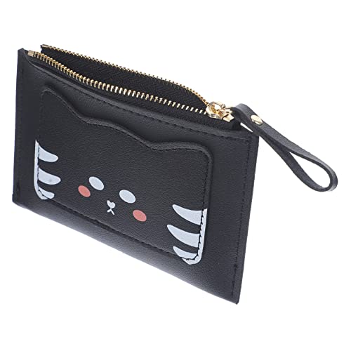 SOIMISS Pu Leder Geldbörse Mit Reißverschluss Und Kartenhalter Für Damen Praktische Cartoon Geldbörse Für Zuhause Reisen Arbeit Und Schule von SOIMISS