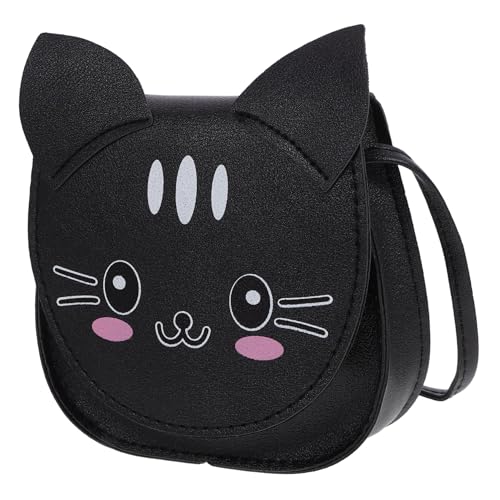 SOIMISS Katzen Handtasche Für Teenager Mädchen Modische Umhängetasche Aus Pu Material Einzigartiges Cartoon Design Für Mädchen 10-14 Praktische Geldbörse Für Alltag Und Besondere von SOIMISS
