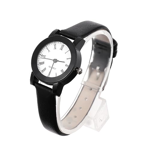 SOIMISS Lederarmbanduhr Für Damen Mit Pu-lederarmband Quarzuhr Für Präzise Zeitmessung Verstellbare Schnalle Schlicht Und Elegant von SOIMISS