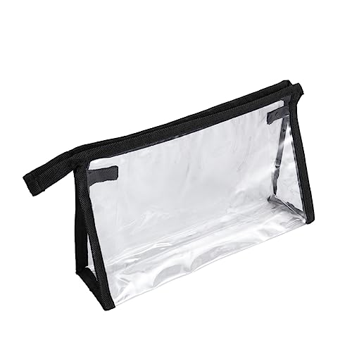 SOIMISS Transparente Kosmetiktasche Für Damen Tragbare Aufbewahrungstasche Durchsichtiger Make-up-Beutel Kosmetikorganizer Mit Reißverschluss Für Reisen Und Camping von SOIMISS