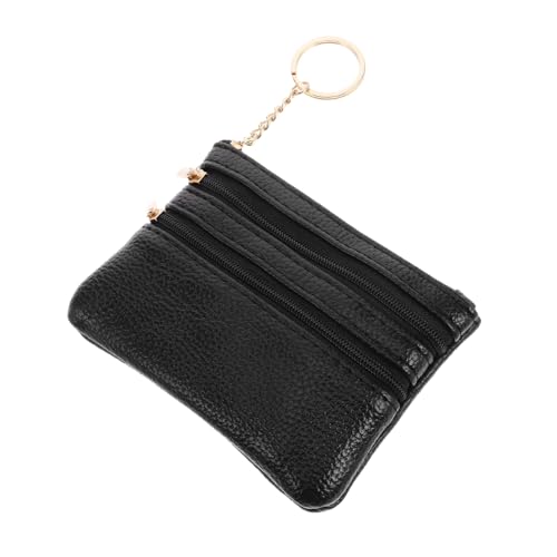 SOIMISS Damen Geldbörse Portemonnaie Echtem Mit Reißverschluss Multifunktionale Geldtasche Für Kompakte Brieftasche Für Karten Und Münzen von SOIMISS