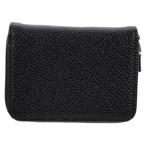 SOIMISS Bifold-geldbörse Aus Pu-Material Für Damen Mit Doppelreißverschluss Kartenetui Münzgeldbörse Geeignet Für Kreditkarten Personalausweis Bargeld Und Reisen von SOIMISS