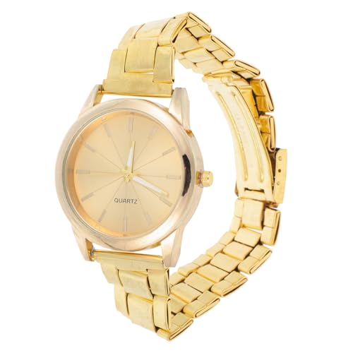 SOIMISS Damen Gold Quarz Uhr Mit Edelstahlarmband Armbanduhr Für Für Besondere Anlässe Wie Valentinstag Weihnachten Oder Geburtstage von SOIMISS