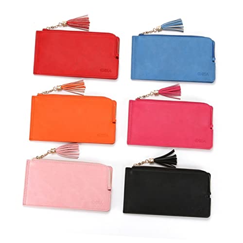 SOIMISS Mini Geldbeutel Damen Klein Aufbewahrungstasche Für Kleingeld Und Münzen Tragbare Reisegeldbörse Mit Reißverschluss Geeignet Für Alltag Schule Und Einkaufen von SOIMISS