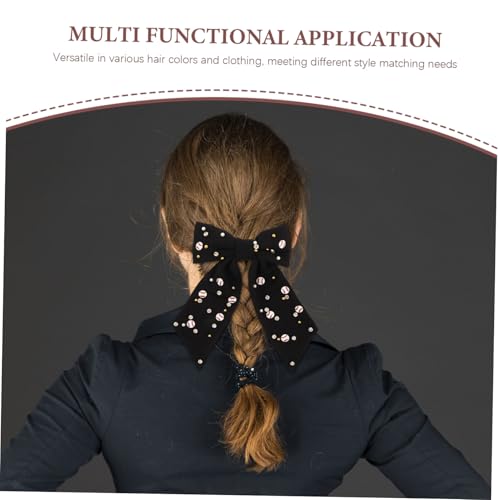 SOIMISS Dekorative Haarkarte Haarspangen mit Strass Schleifen für Mädchen Haarschleifen Dekorative Haarklammern funkelnde Haarklammer Haarspange mit glänzenden Strasssteinen Stoff Schwarz SOIMISS Dekorative Haarkarte Haarspangen mit Strass Schleifen für Mädchen Haarschleifen Dekorative Haarklammern funkelnde Haarklammer Haarspange mit glänzenden Strasssteinen Stoff Schwarz von SOIMISS