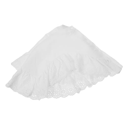 SOIMISS Detachable Ladies Fake Collar Weiß Lolita Stil Faux Kragen mit Filigranem Hohlmuster Vielseitiger Falscher Kragen für Kleider Pullover und Outfits von SOIMISS