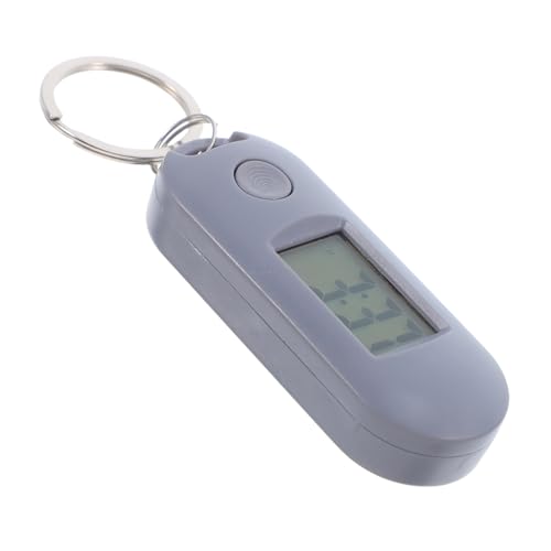 SOIMISS Digitaler Schlüsselanhänger Mit Uhr Kleiner Taschenuhr Anhänger Clip Anhänger Für Schlüssel Junge Mädchen Studenten Zuhause Büro Außenbereich Kunststoff Kompakt Leicht Leise Zeitma von SOIMISS