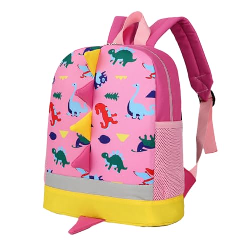 SOIMISS Dinosaurier Rucksack Für Kinder Verstellbare Vorschultasche Cartoon Design Kleinkind Rucksack Für Kindergarten Und Reisen von SOIMISS