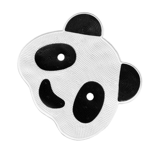 SOIMISS Duschfußschrubber mit Saugnäpfen Panda Massagepad für Dusche Sanfte Entfernung Abgestorbener Haut Rutschfeste Fußmatte für Angenehme Fußpflege und Rückenmassage von SOIMISS