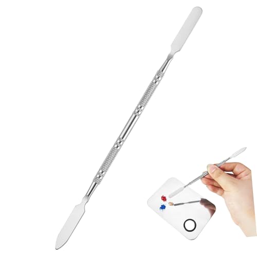 SOIMISS Edelstahl Make-up Mischstab Farbmodulation Bar Für Foundation Concealer Und Lidschatten Silber Langlebig Leicht Zu Reinigen Stilvolles Kosmetikwerkzeug Für Profis Und von SOIMISS