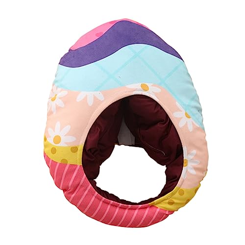 SOIMISS Ei-Kapuzenmütze Ei-Kostüm Gaming-Hüte Quallenhut Hasenmütze Lustiger Hut Eierhut Plüsch-Ostermützen osterei kappen Osterhaarzubehör Ostermützen für Mädchen Ostereier Haarschmuck von SOIMISS