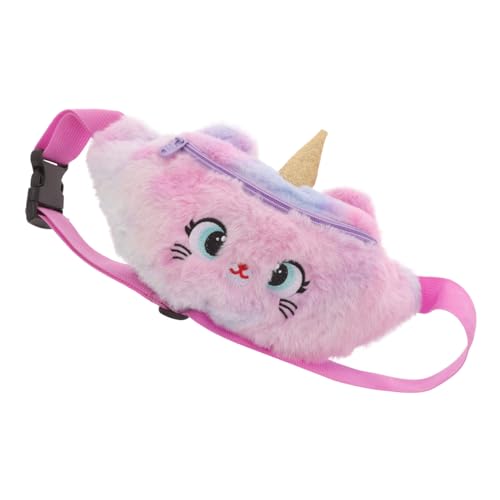 SOIMISS Kinder-gürteltasche Aus Plüsch Verstellbare Träger Stilvoll Für Mädchen Mehrzwecktasche SOIMISS Kinder-gürteltasche Aus Plüsch Verstellbare Träger Stilvoll Für Mädchen Mehrzwecktasche von SOIMISS