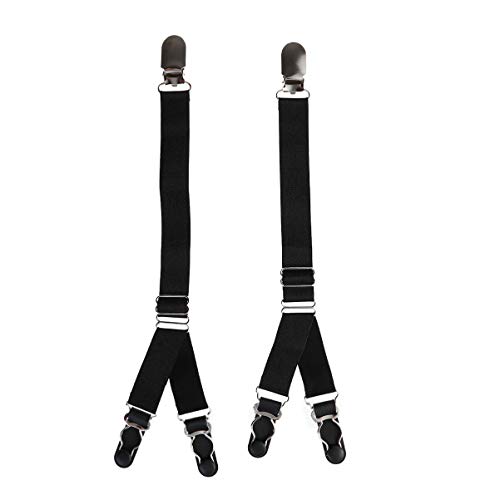 SOIMISS Elastisches Strumpfhalter, verstellbar, mit Clip, Oberschenkel, hohe Träger, Entenschnalle, Korsett, Korsett, Korsett, Gurte, Hemd, Clips, für Frauen von SOIMISS