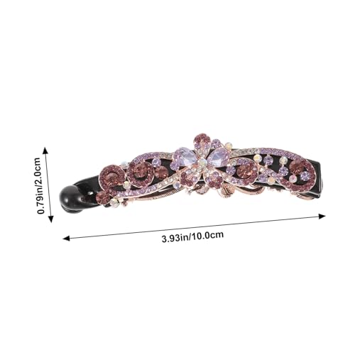 SOIMISS Elegante Bananen haarspange mit Strasssteinen Haarklammer für Frauen Robust und Modisch Geeignet für Hochzeit Party und Alltag Idealer Haarschmuck für Mittleres Feines Haar SOIMISS Elegante Bananen haarspange mit Strasssteinen Haarklammer für Frauen Robust und Modisch Geeignet für Hochzeit Party und Alltag Idealer Haarschmuck für Mittleres Feines Haar von SOIMISS