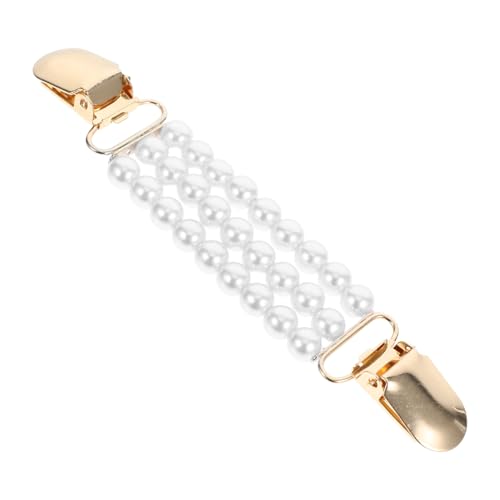 SOIMISS Eleganter Faux Perlen Shawl Clasp Cardigan Clips für Damen Dekorativer Kleid Clip für Pullover Schals Hemden Vielseitig für Partys Abendveranstaltungen und Alltagsschutz von SOIMISS