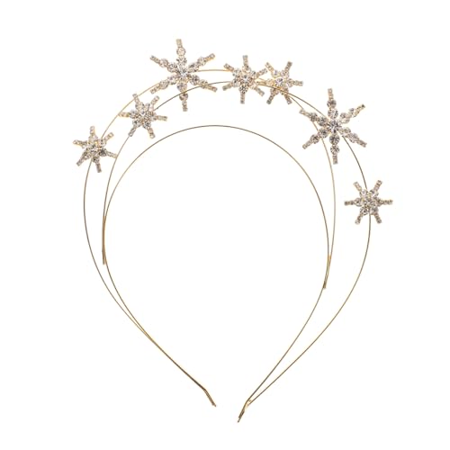 SOIMISS Stern Stirnband Mit Glitzer Und Strass Für Mädchen Und Frauen Haarband Für Party Und Hochzeit Haar Decor Für Kostümpartys Und Feiertage von SOIMISS