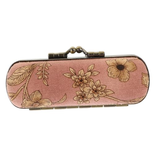 SOIMISS Eleganter Lippenstifthalter Mit Spiegel Stilvolle Aufbewahrung Für Lippenstifte Für Handtaschen Reisen Und Partys Robustem Material Für Damen von SOIMISS