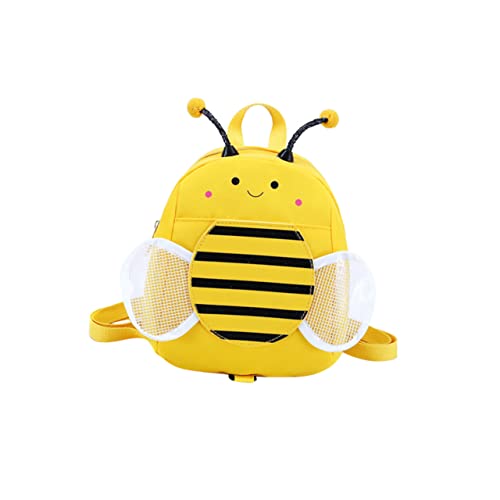 SOIMISS Cartoon-Bienen-rucksacktasche Für Mädchen Kinderreisetasche Mit Cartoon-Dekoration Klein Und Elegant Als Schultasche Einkaufstasche Und Strandtasche von SOIMISS