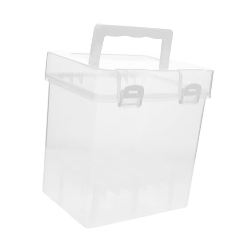 SOIMISS Fächer Kunststoff Stiftetui mit Sicherem Verschluss Praktische Aufbewahrung für Stifte Marker und Pinsel von SOIMISS