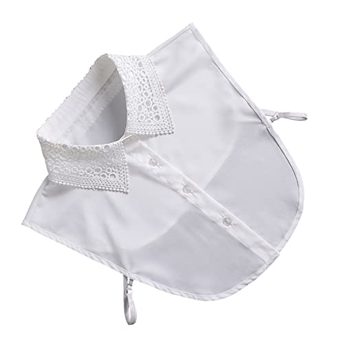 SOIMISS Bluse mit Spitzenkragen Fake Vielseitiges Gewicht Leicht Zu Tragen Formeller Stil SOIMISS Bluse mit Spitzenkragen Fake Vielseitiges Gewicht Leicht Zu Tragen Formeller Stil von SOIMISS