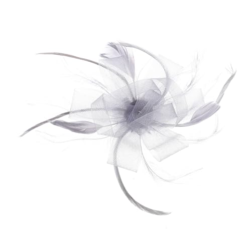 SOIMISS Federclip Mit Mesh Blume Haar Clips Netzkopfschmuck Für Damen Frauen Weiblich Leicht Und Attraktiv Für Hochzeiten Festivals Und Partys von SOIMISS