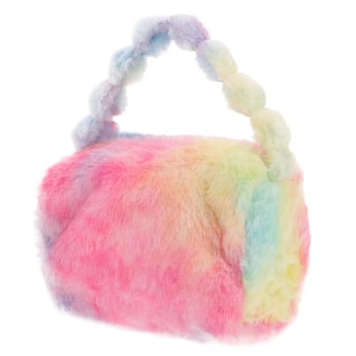 SOIMISS Flauschige Kosmetiktasche aus Plüsch für Make Up und Hautpflege für Damen zur Praktischen Aufbewahrung von Beauty Utensilien SOIMISS Flauschige Kosmetiktasche aus Plüsch für Make Up und Hautpflege für Damen zur Praktischen Aufbewahrung von Beauty Utensilien von SOIMISS