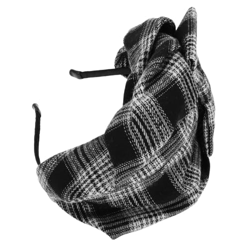 SOIMISS Französisches Beret-stirnband Mit Großem Schleifen-design Halb-hut Haaraccessoire Für Damen Modisches Leichtes Und Vielseitiges Kopfschmuckstück Für Besondere Anlässe von SOIMISS