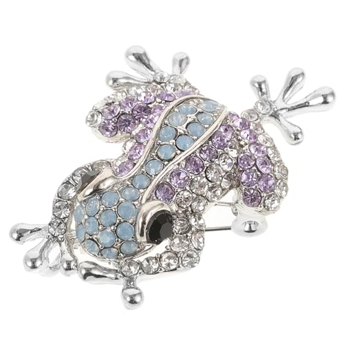 SOIMISS Tier-anstecknadel Frosch-brosche Metallnadel Für Damenanzug Modische Broschen-dekoration von SOIMISS